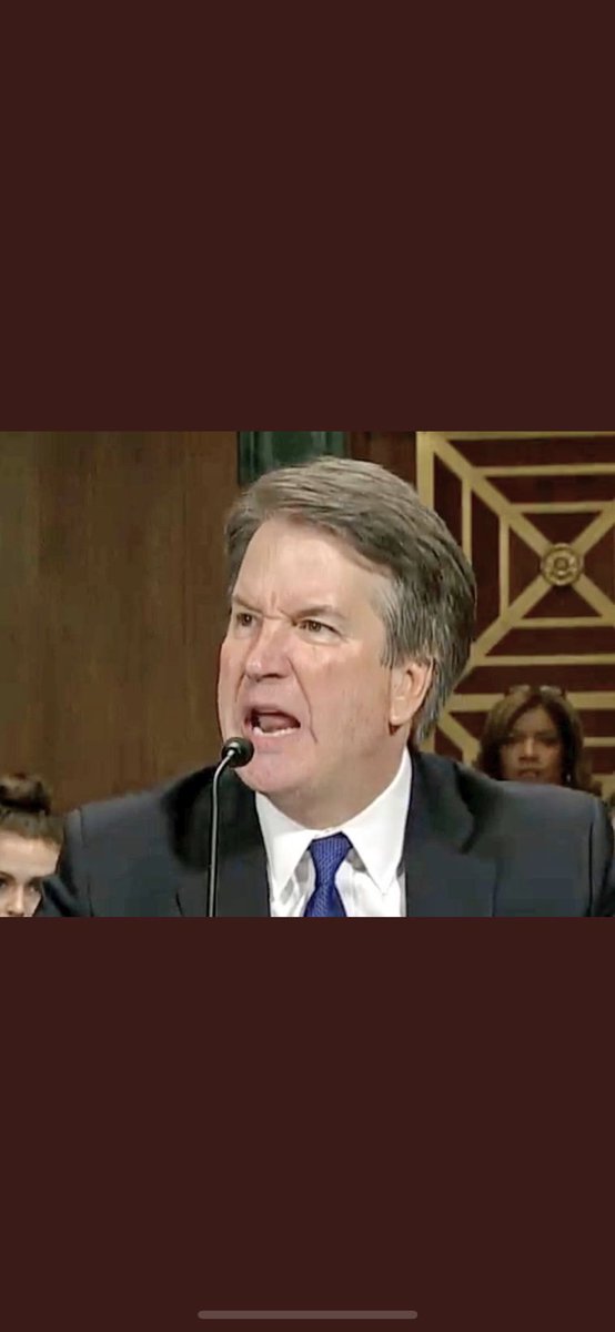 DetroitsStory's tweet photo. Kavanaugh says (shouts) he should have had a hearing immediately on the Christine Blasey Ford allegations, on his terms, with no FBI investigation, before any other accusers had time to come forward #KavanaughHearings https://t.co/ayzJM95gbA