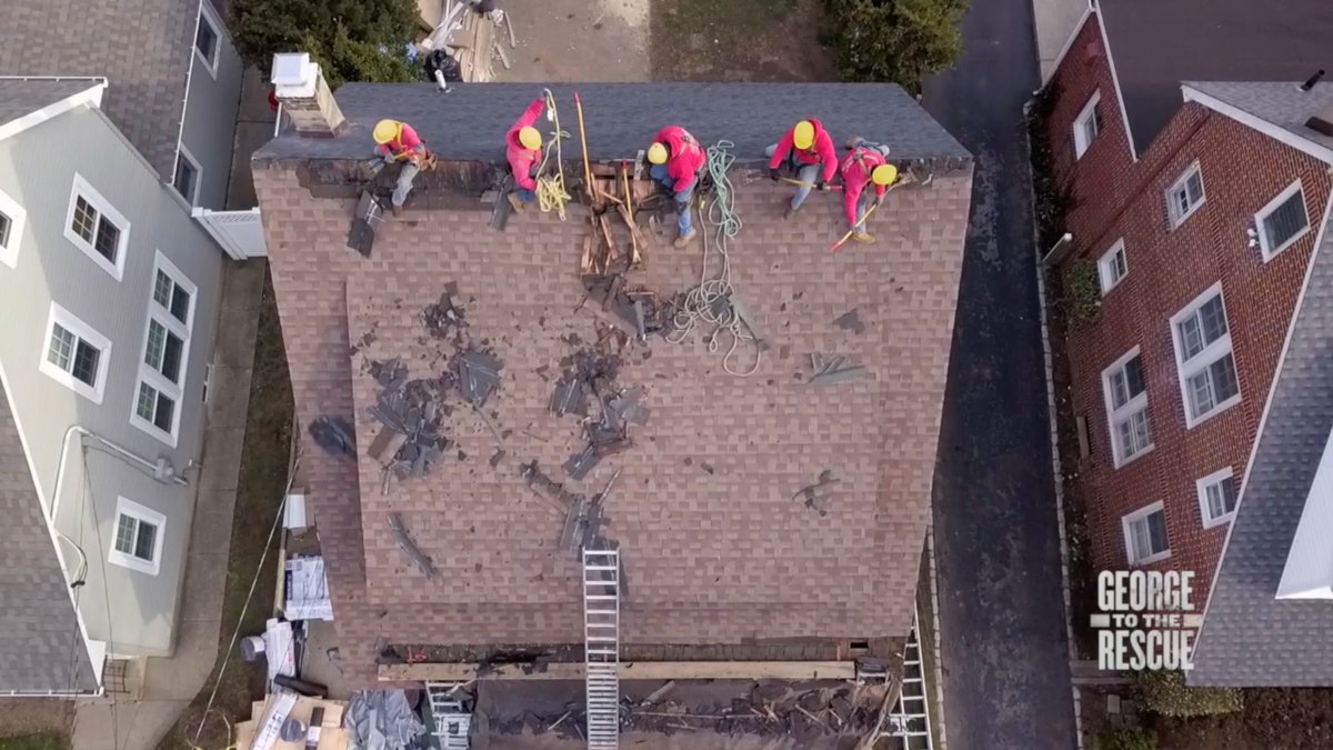 9/29 or 9/30 - see GAF Timberline HD® Shingles in Charcoal on George to the Rescue. It's on NBC - check local listings for times. #GTTR