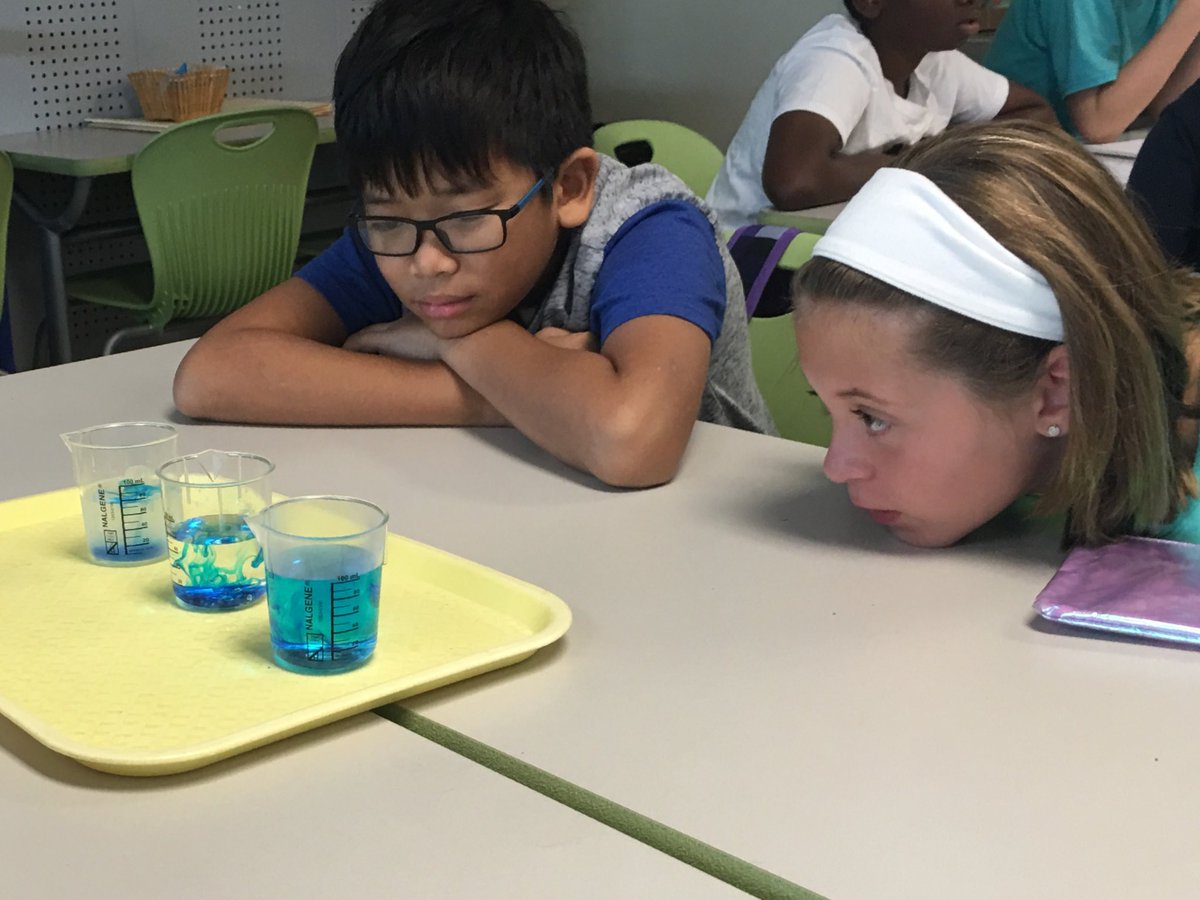 MrsQuadagnoTCS's tweet image. Ss designed and then created their investigation: How does temperature affects the time it takes for a substance to dissolve? They even created and planned for the control group. #5thLearning #5thScience #TCSscience #Dissolve