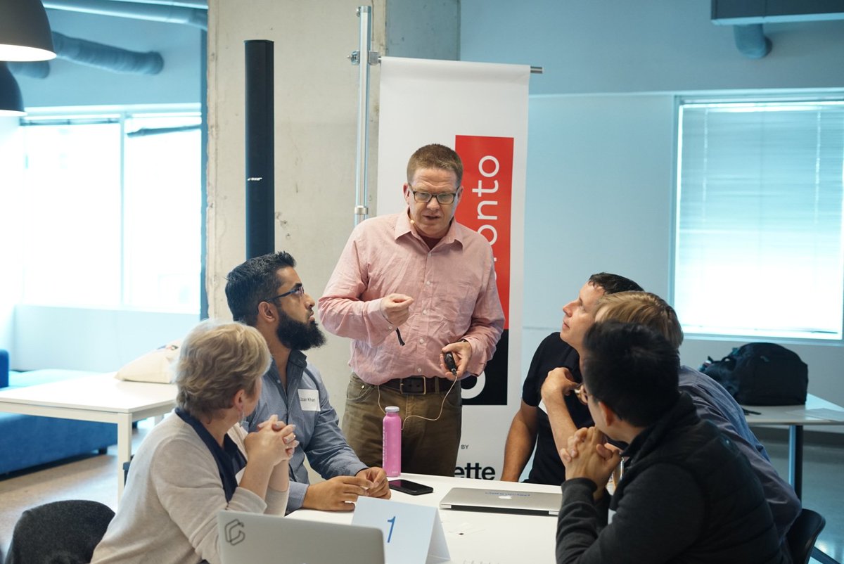 thoughtworks_ca's tweet photo. This afternoon the Connected product guild and a group of other ambitious product builders attended a workshop on product strategy held by @gibsonbiddle, former VP of Product at @netflix. https://t.co/2Jgqtl5HBg