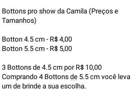allbottons's tweet photo. Chame na DM para mais informações  :) https://t.co/DvEPnVemIW