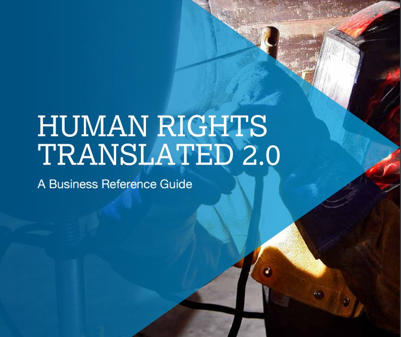 Un Global Compact On Twitter The Concept Of Humanrights Is As