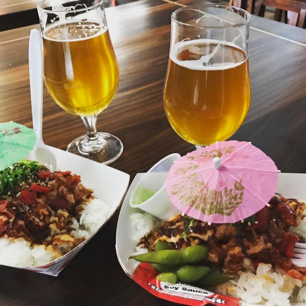 We have a solution for this hot weather- cold, refreshing beer and yummy food from <a href="/RollingSushivan/">YHK ROLLING INC.</a>. We're open from 3-10pm. See you soon!