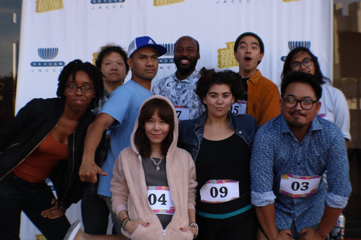 itscomedycomedy's tweet photo. A HUGE THANKS to everyone who made this year’s #AmericanIdle a success! It was wild watching our contestants space out while listening to our hilarious commentators.
Check out our LIVESTREAM and see which of our competitors were victorious! https://t.co/K20CwKr2F9
📷: Paul Lao https://t.co/EznPXslOjf