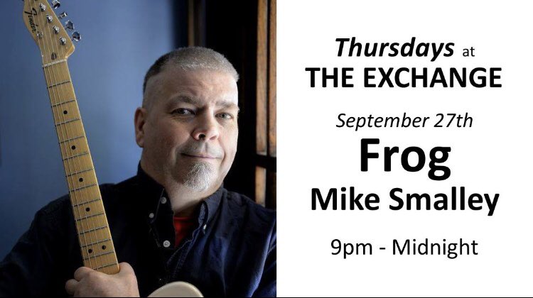 Jeff Shoup &amp; Friends give you the amazing Frog accompanied by Mike Smalley on base live tonight starting at 9!  <a href="/downtownlansing/">Downtown Lansing</a>