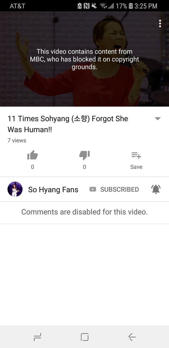 SohyangF's tweet photo. Unfortunately my video got copyrighted again:( https://t.co/Fg1ri5lQ3s