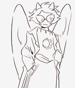 Might paint this later.
I love drawing davepeta, its so fun to play around with their design that makes me cry because i can never figure it out 