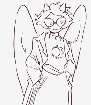 Might paint this later.
I love drawing davepeta, its so fun to play around with their design that makes me cry because i can never figure it out 