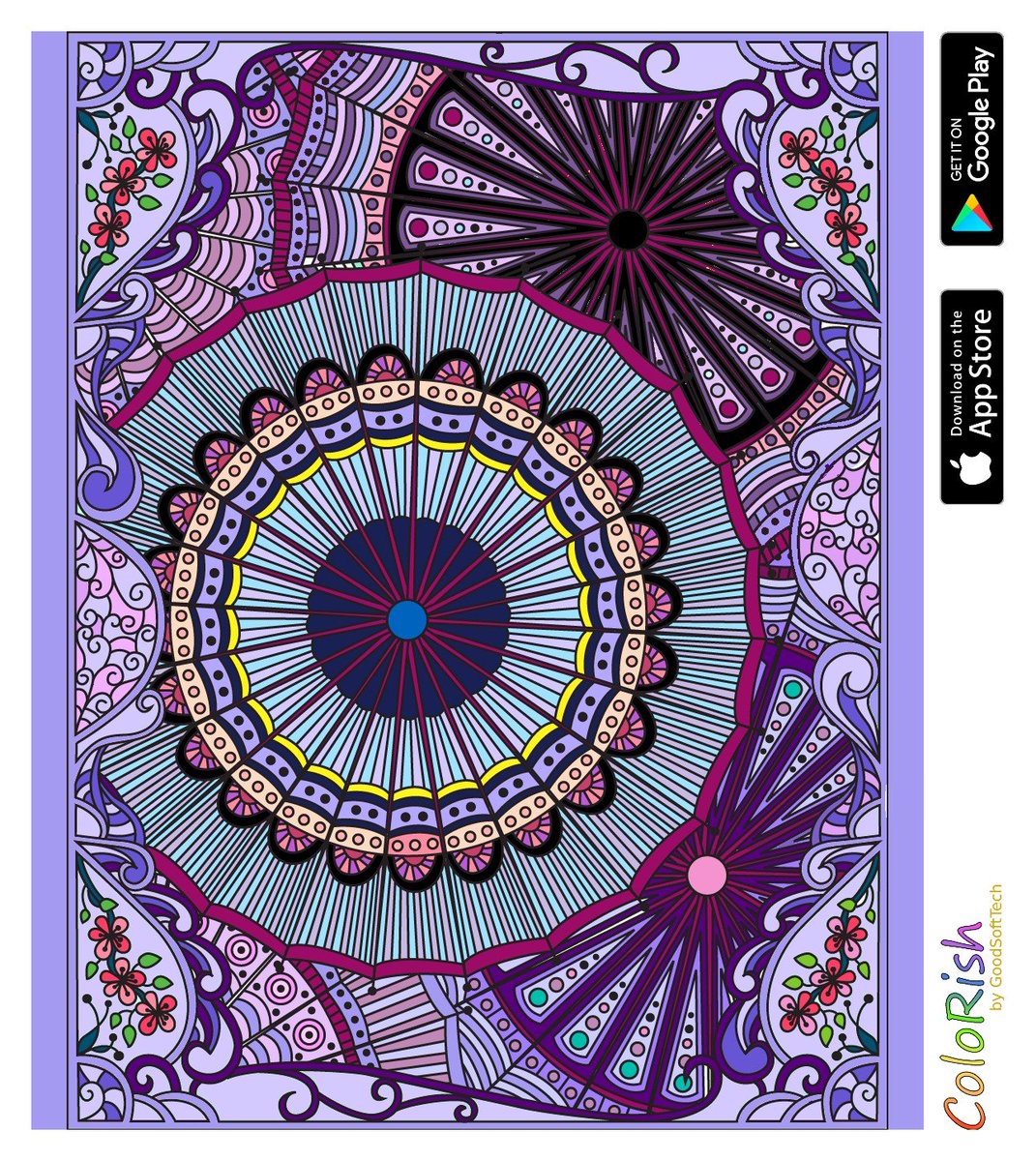 kAP5iD3junpEbI8's tweet photo. #colorish
♯スマホで塗り絵
♯綺麗
♯楽しい
♯配色
♯お気に入りが作れる https://t.co/OvoI8DCaVY