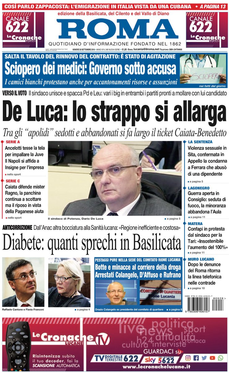 cronachelucane's tweet photo. #antePRIMA #roma di #basilicata https://t.co/OD7H5KJKTw