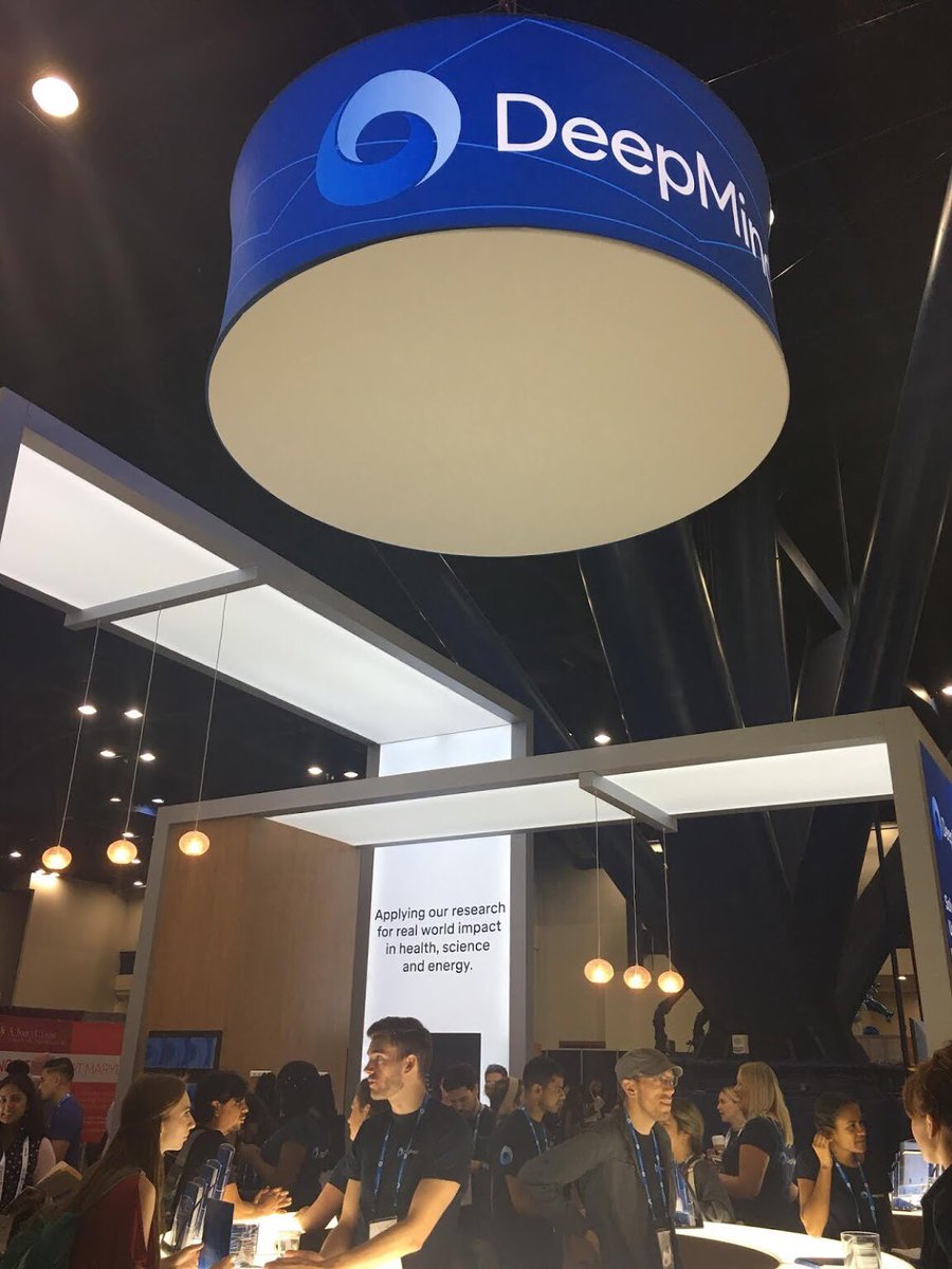 Sparkyparky82's tweet photo. Proud @DeepMindAI is at @ghc #GHC18 Come chat to the team about exciting career opportunities #AI #DeepMind #deepmindhealth #techcareers https://t.co/VMLjahViD7