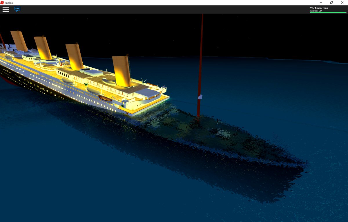 Roblox Titanic Realistic Water