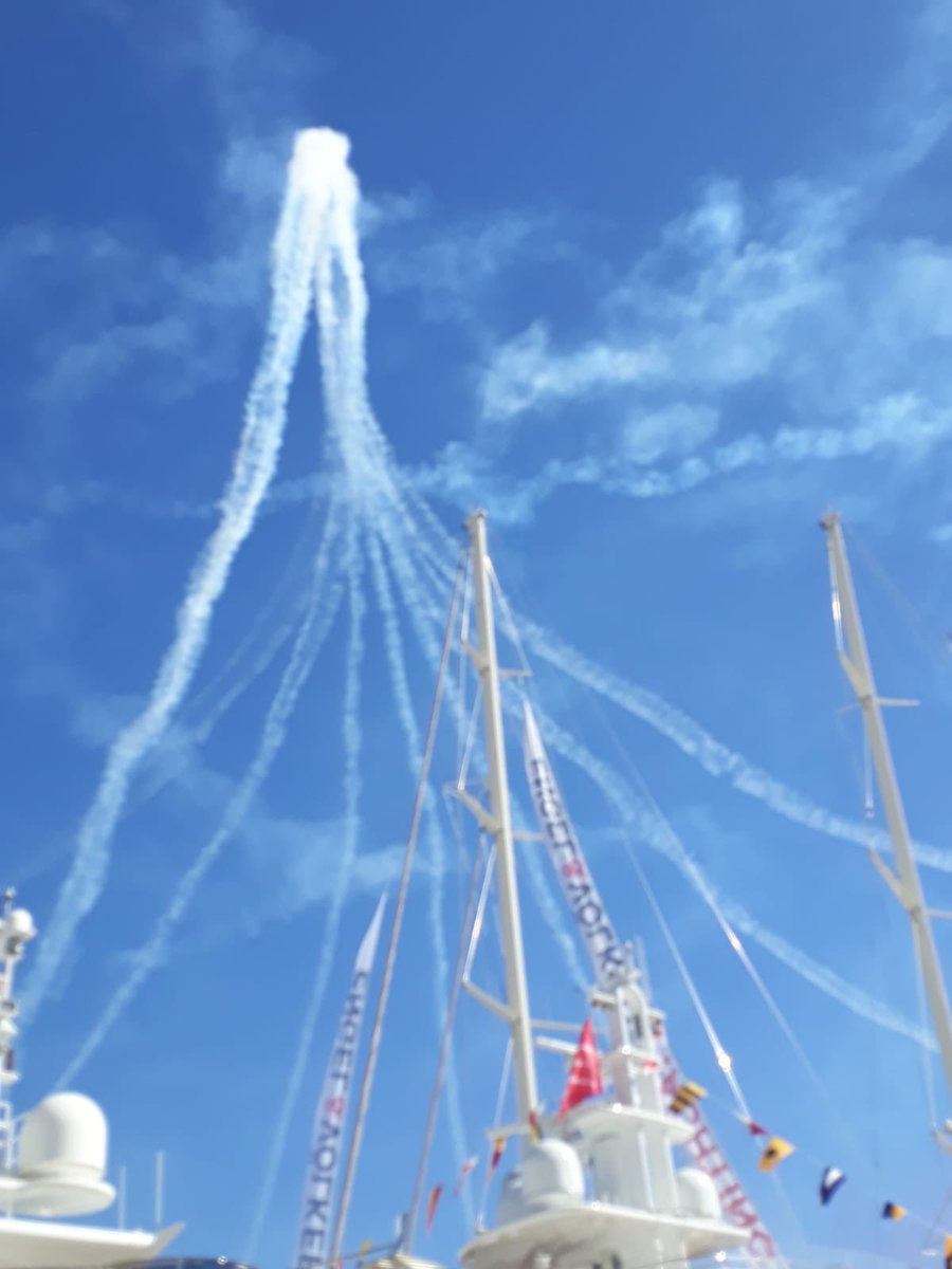 brookesbell's tweet photo. What a day! @mys_monaco #captains #managers #insuranceco #shipyards @rafredarrows https://t.co/QGEzmqOvcY
