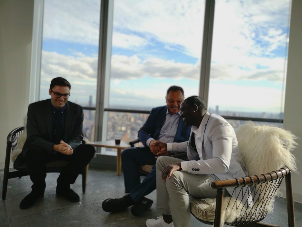 AkoinOfficial's tweet photo. Iconic moment alert! Akon and @RevJJackson speak on key social issues and how #blockchain can help entrepreneurship #UNGA⁠ ⁠ #SDGBlockchain #Akoin @SAPNextGen https://t.co/MRa19NHDVX