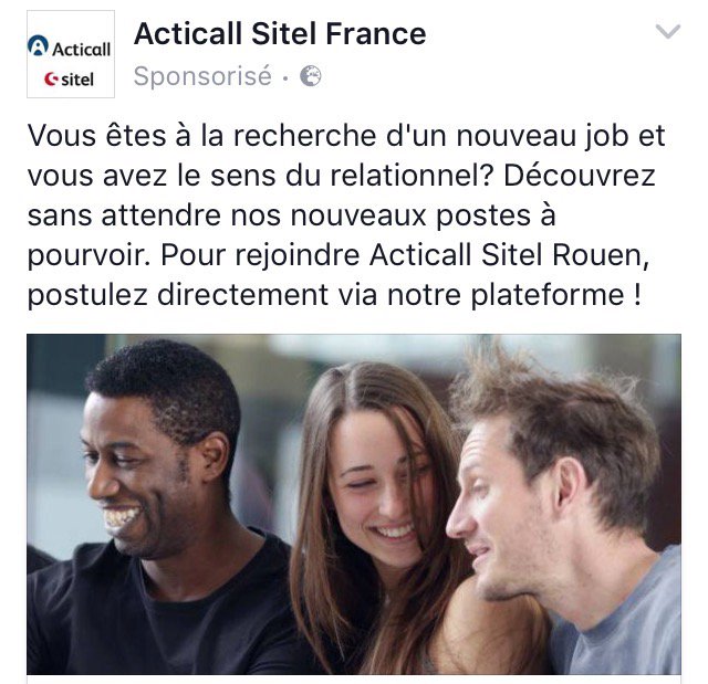 marion_signoret's tweet photo. #emploi #rouen #acticall 👩🏻👨🏼Acticall Rouen embauche 100 conseillers client b&b dès octobre. https://t.co/4TWbVinfh6 https://t.co/9Gq4XwSIuV