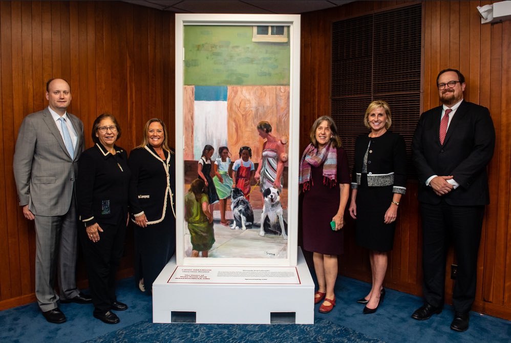 PamPatenaudeHUD's tweet photo. Today at @HUDgov, we are closing out the National Month for Renters with @MakeRoomUSA. The Doors of Make Room shed light on the 11 million Americans living one paycheck away from eviction. We are working to address the rental housing crisis everyday. #RepRenters https://t.co/QOLllbM9th