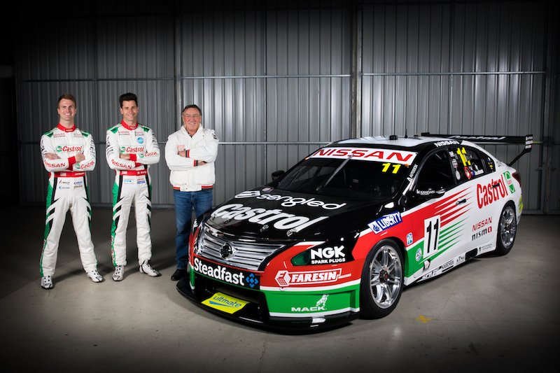 CornwallNissan's tweet photo. #NISSAN #NISMO #Nissan_MSport #MOTORSPORT SUPERCARS TEAM - #rickkelly Is As Happy As Larry. Rick Kelly will race in #CastrolRacingAU tribute livery for #GreatRace, as team pays tribute to 25th anniversary of Larry Perkins’ 1993 triumph. #VASC #Bathurst1000 https://t.co/s8KLz0nFhA https://t.co/s8Y8Jr1Wt1