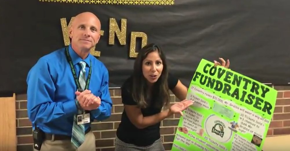 CoventryD47's tweet photo. Rules for engagement- Rule #5 Showing our passion for our students, staff, and community. We can't contain ourselves! But then again, do we ever! @EricJensenBrain #CovPride #TWPIM #COVspiration https://t.co/nVczQnI4Sp