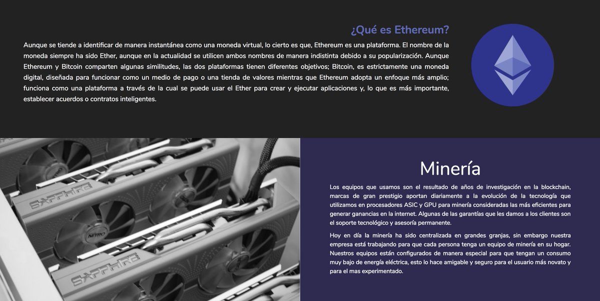 SmartTym's tweet photo. La nueva forma de minería esta cambiando el mundo. 
¡UNETE Y SE PARTE DE ESTA NUEVA ERA MINERÍA INTELIGENTE POR MEDIO DE UN CONTRATO INTELIGENTE!
Visita nuestra web y aprende acerca del Trading &amp; Mining en Ecuador.
https://t.co/pFKw5sQk4g https://t.co/O7k50MtaTG