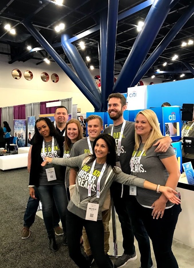 CitiCareers's tweet photo. 👋Stop by our Citi booth #5920 at Grace Hopper to learn about all career opportunities across #technology and get a personalized 3D selfie gummy candy.  https://t.co/pS2q3m0BFu https://t.co/4SZ12MBLMy