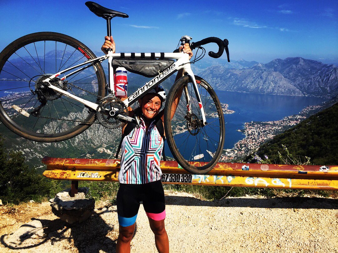 PurusActive's tweet photo. One of our patients @Mieke_Stones @poweredby_me decided to cycle across Europe for 3 months! Here’s her story. https://t.co/bDYFZugQuR https://t.co/werIob9AtT