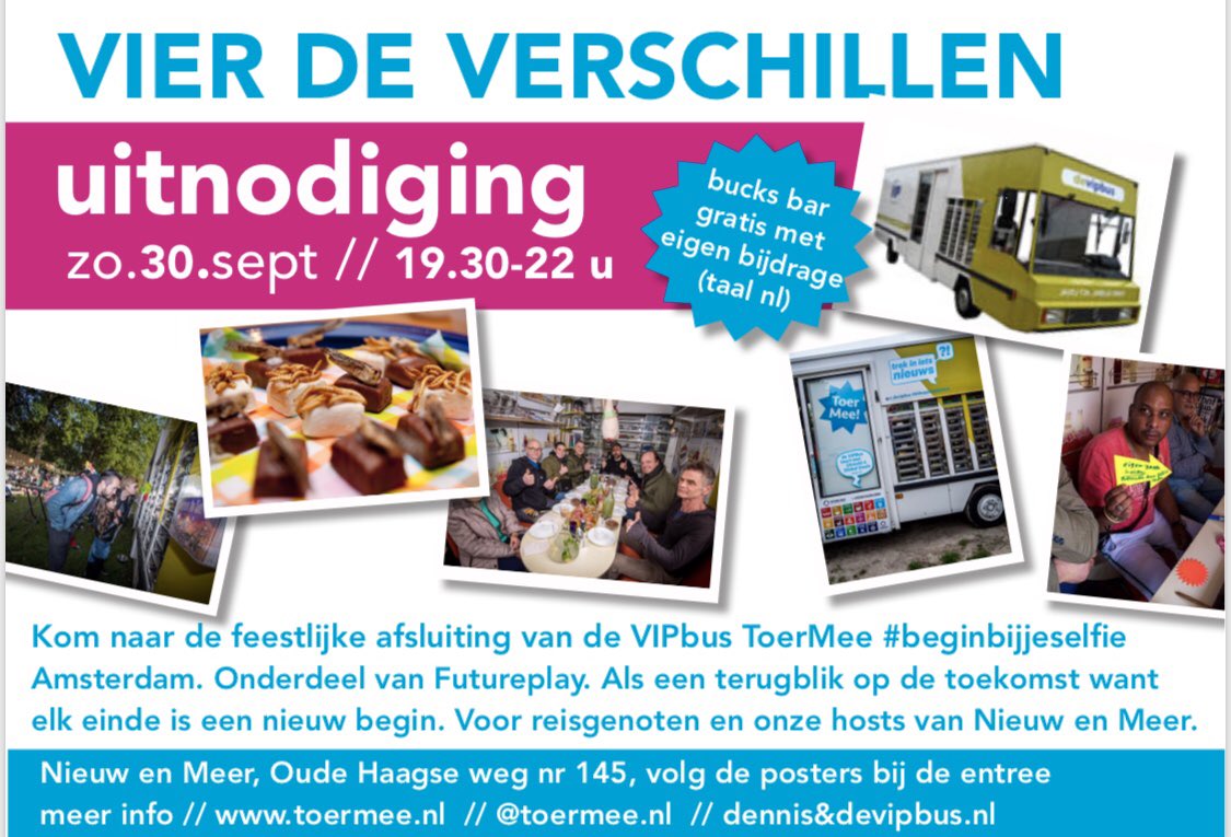 A.s zondag bij Future Play bij Nieuw &amp; Meer vieren we de verschillen #futureplay #vrijplaatsen #lopendvuurtje #blikopdetoekomst #beginbijjeselfie