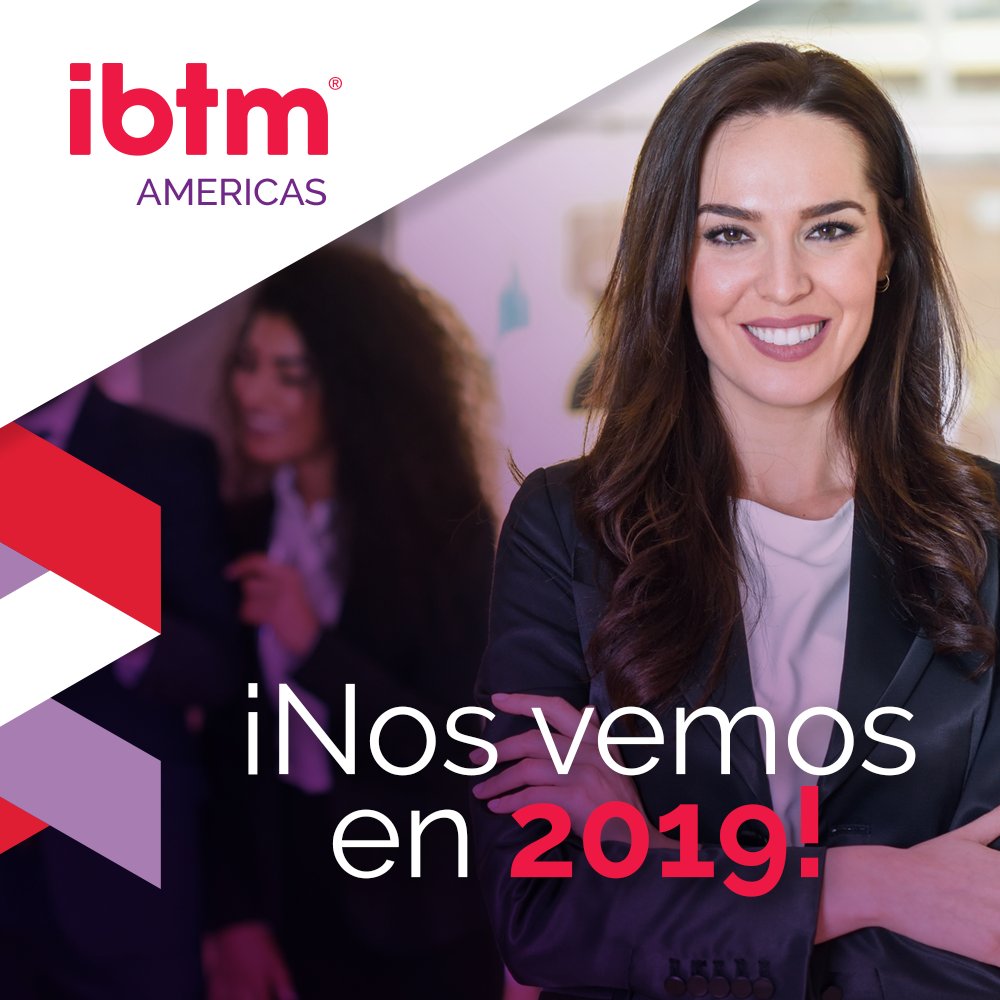 Seguimos muy complacidos con todos los que formaron parte de este gran evento que fue IBTM Americas 2018 ¡Nos vemos en 2019! #DiaMundialdelTurismo #eventprofs #events #eventos #exposiciones #expo