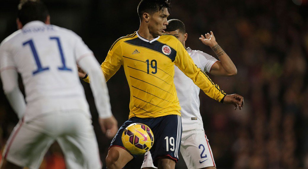 FCFSeleccionCol's tweet photo. #DatoFCF
En los duelos amistosos ante USA, Colombia ha marcado 13 goles en la misma cantidad de juegos. Promedio de gol por encuentro. ⚽. #FCFMayores https://t.co/rXvbnIBAVF