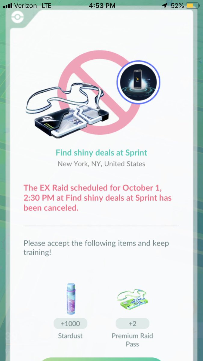 toloveLfromVine's tweet image. FML. #PokemonGO #EXRaidPass