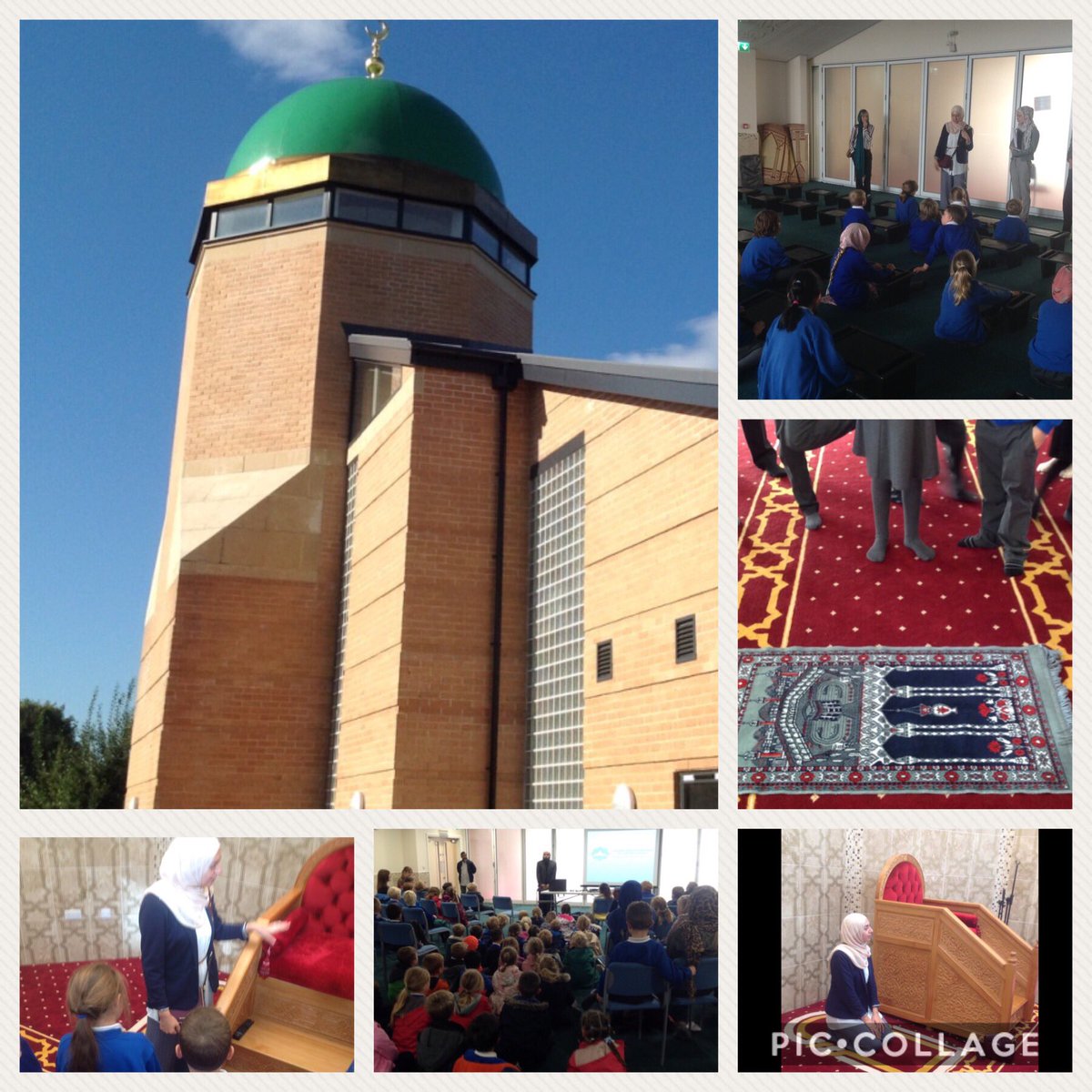 EllisonBoulters's tweet photo. We have enjoyed visiting Lincoln mosque over the last two days. Thank you for welcoming our school. Thank you also to all of the parents and volunteer helpers who gave their time and Mrs Peachman for organising the team! #InspiringRE https://t.co/dPHZzaBcb4