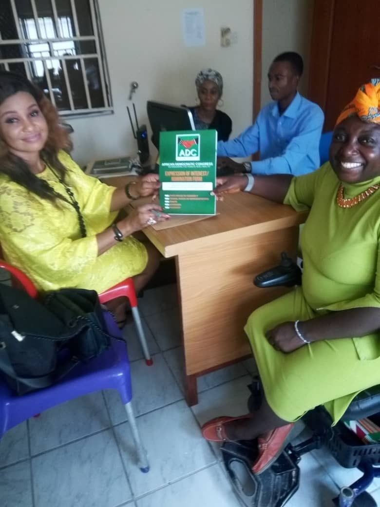 otunbajay1960's tweet photo. @GoldenLois #PWD. Its all about #ability @MBuhari @ProfOsinbajo #NASS2019 #FCT #ADC #not2Young2RUN https://t.co/1AgoVWcSlq