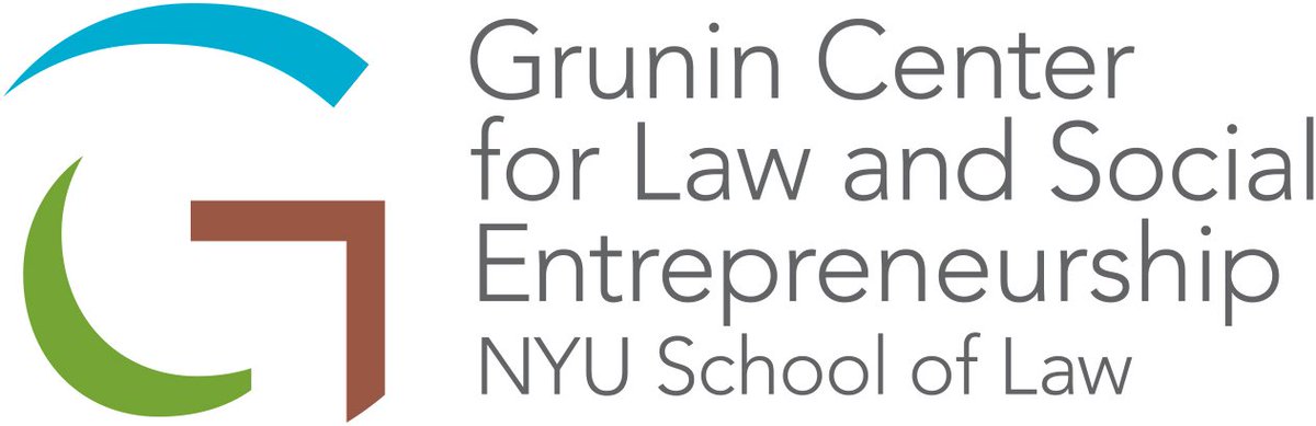 The 2019 Grunin Prize for Law and Social Entrepreneurship is open for nominations! The Grunin Prize aims to recognize projects and solutions developed by lawyers to advance the fields of social entrepreneurship and impact investing. Apply now! law.nyu.edu/centers/grunin…