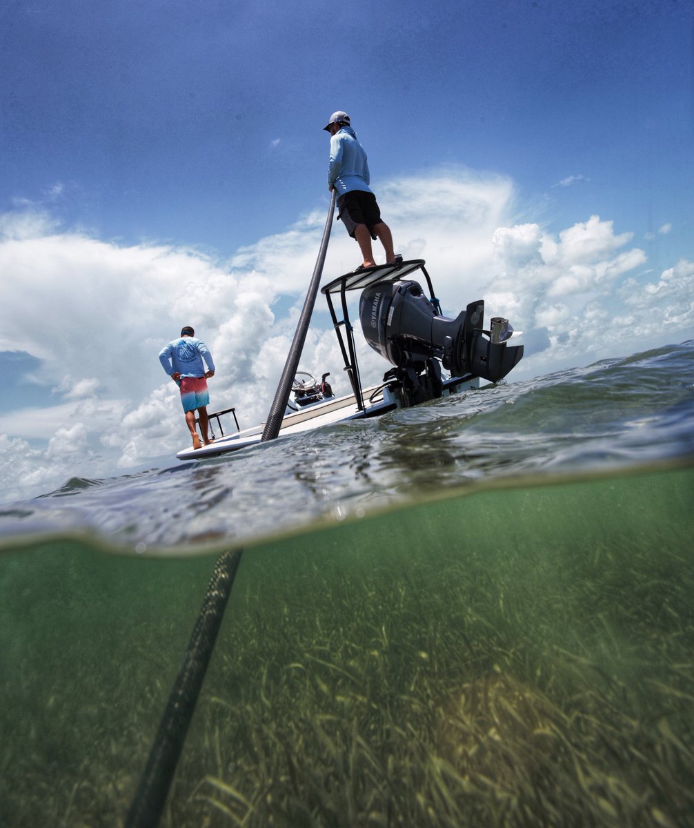 SportsmansADV's tweet photo. Keep on pushin', the weekend is almost here.  
@YamahaOutboards 
#motivations
#thursdaymotivation
#pushpole
#weekendvibes
#weekendtime
#weekendmood
#skinnywaterculture
#yamahaoutboards
#maverickboatgroup
#thursday
#fishing
#reellife
#SAReelLife https://t.co/km35Ejk26l