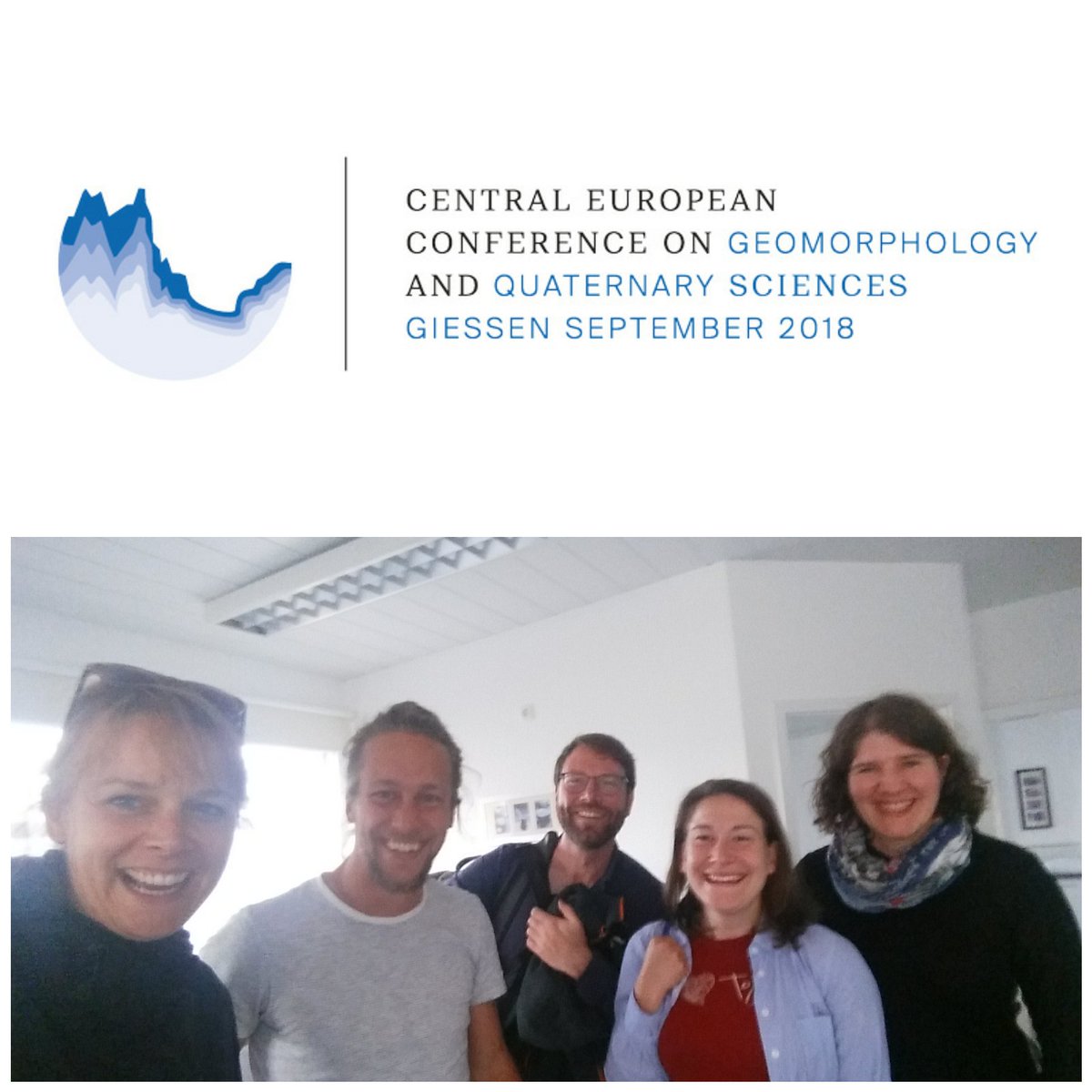 Conference meet up in Germany. With presentations of our erosion studies. #Phusicos #Phytoliths