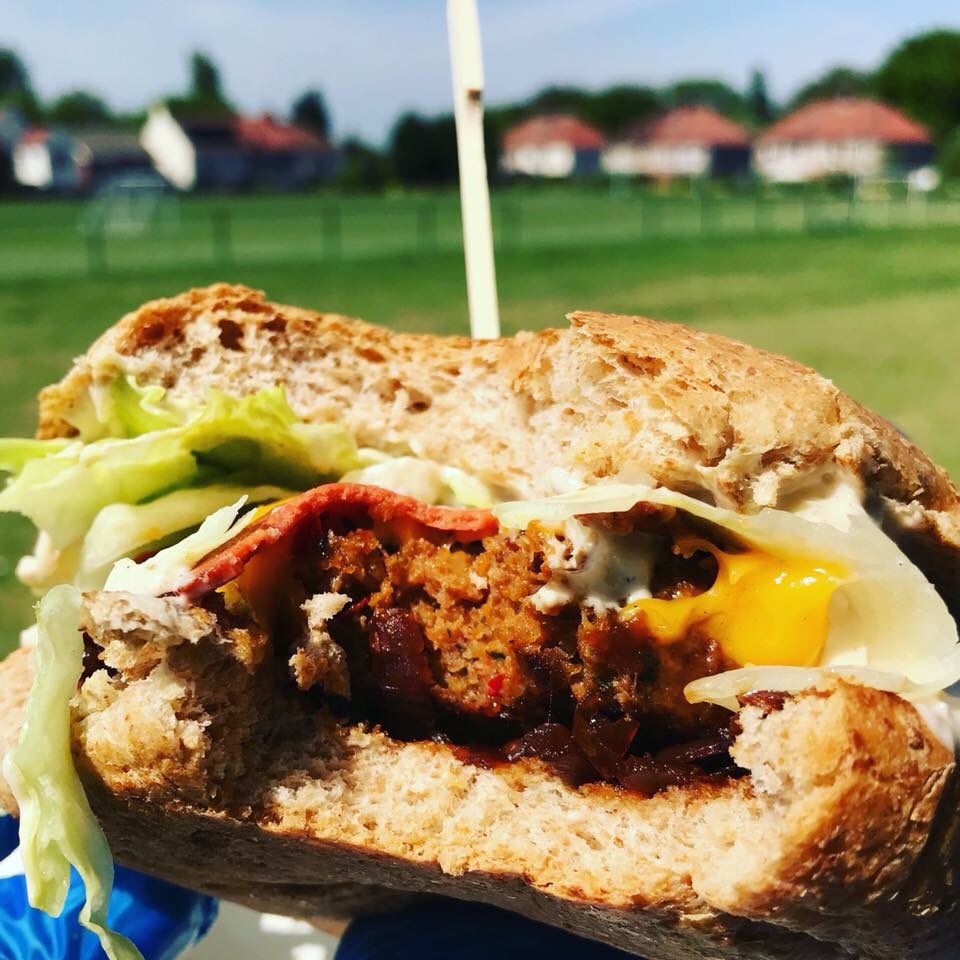 NorthernDalesFM's tweet photo. Boy oh boy! Get your laughing gear around one of these at our Harvest Festival at Stewart Park on Sunday. @GreenGuerrilla1 is joining us to celebrate the Best of British  🇬🇧🇬🇧🇬🇧🇬🇧
#britishfoodfortnight
#bestofbritish
#vegan #vegetarian https://t.co/4FE9PBUEyW
