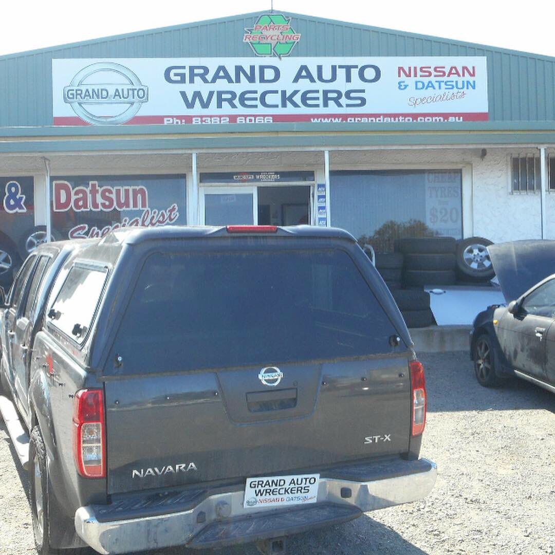 anthonynorris15's tweet photo. GRAND AUTO WRECKERS Nissan &amp; 4X4 parts specialists - Navara Pathfinder Dualis Xtrail Maxima Micra Pulsar Tiida. Preferred Capricorn Supplier. Ph (08) 8382 6066 https://t.co/94Kh0oToZO