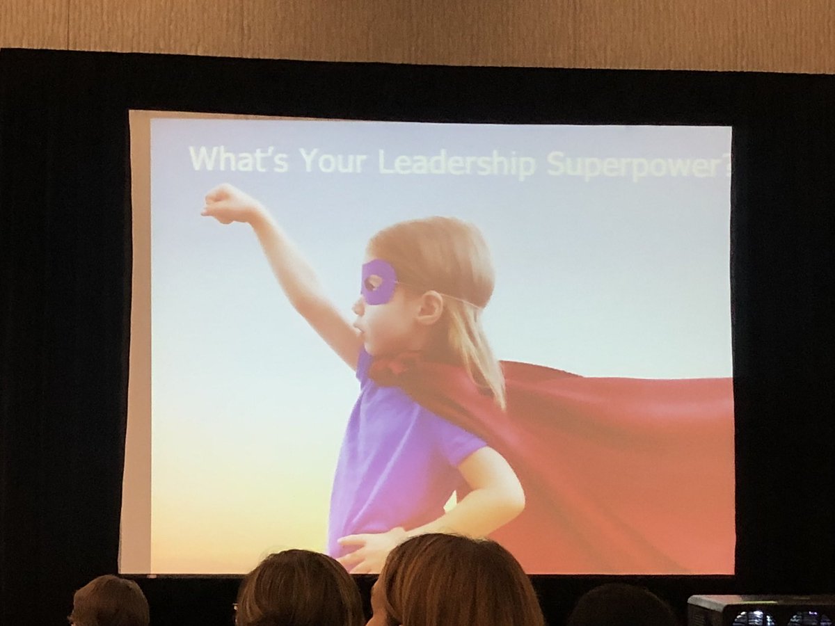 yaelalk's tweet photo. What’s your leadership superpower? Great session at the Senior Women‘s Program #GHC18 https://t.co/hH8vr6OkBz