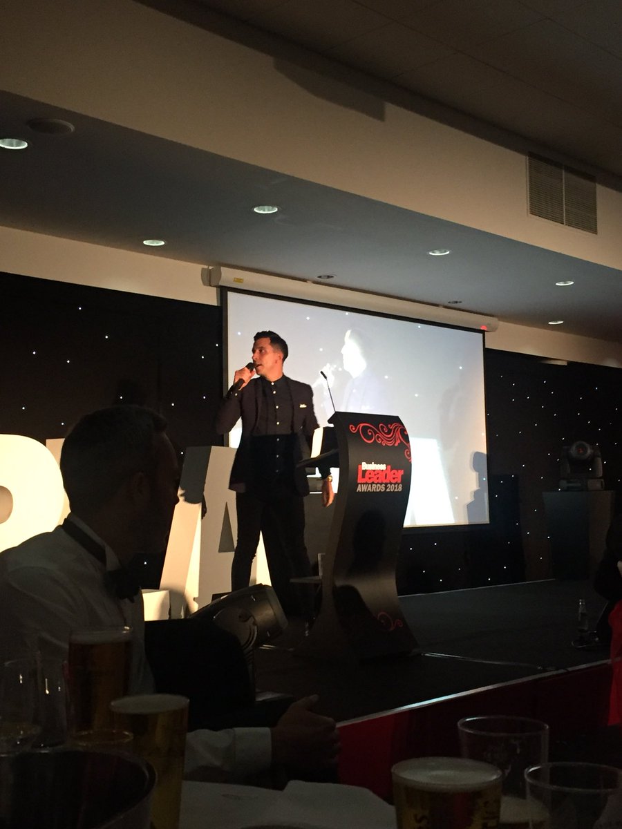 helenneal_'s tweet photo. Russell Kane absolutely smashing the after dinner speech #BLA18 https://t.co/OFkd4ady7c