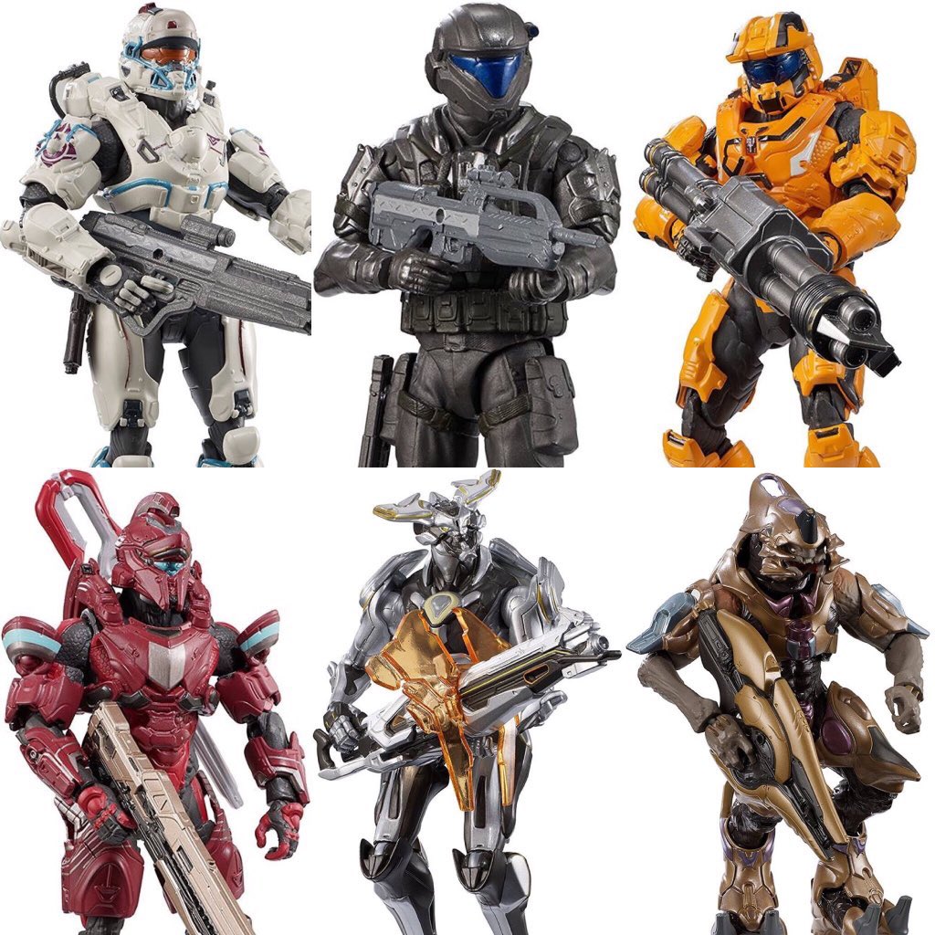 halo mattel wave 2.5