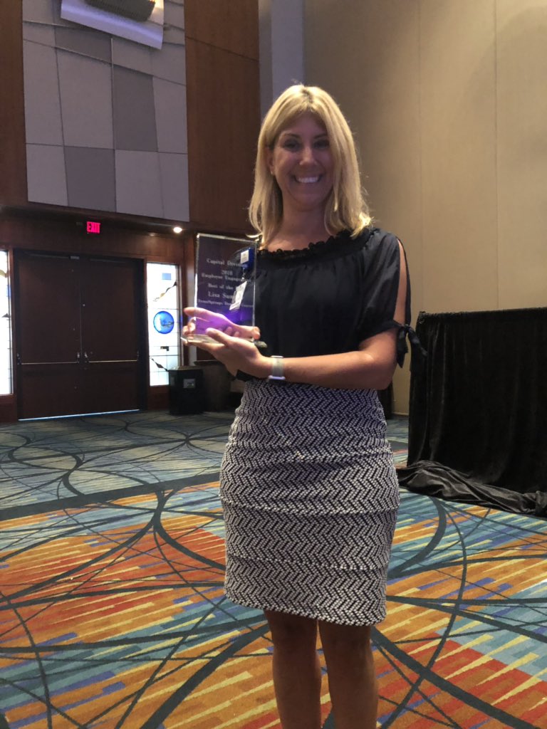 Hmadams918's tweet photo. #SSHCproud! Lisa and Ashley recognized for highest Employee engagement! #CapLDI5 https://t.co/zfNBWtFN28