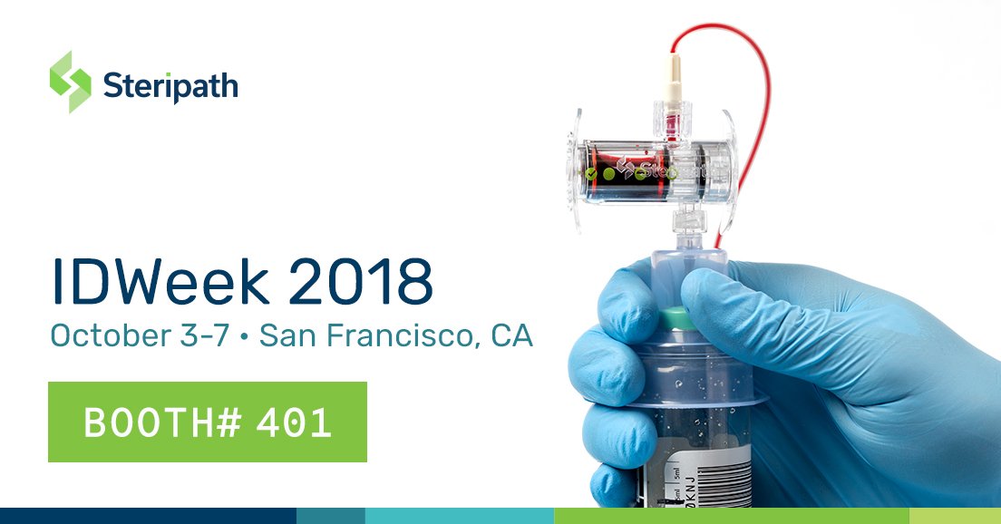 steripath's tweet image. Join us at #IDWeek2018 and learn how we are advancing the science of sepsis diagnosis and improving patient care. #Steripath virtually eliminates blood culture contamination and false positive diagnostic results for sepisis. #sepsisawarenessmonth   bit.ly/2zzuXEg