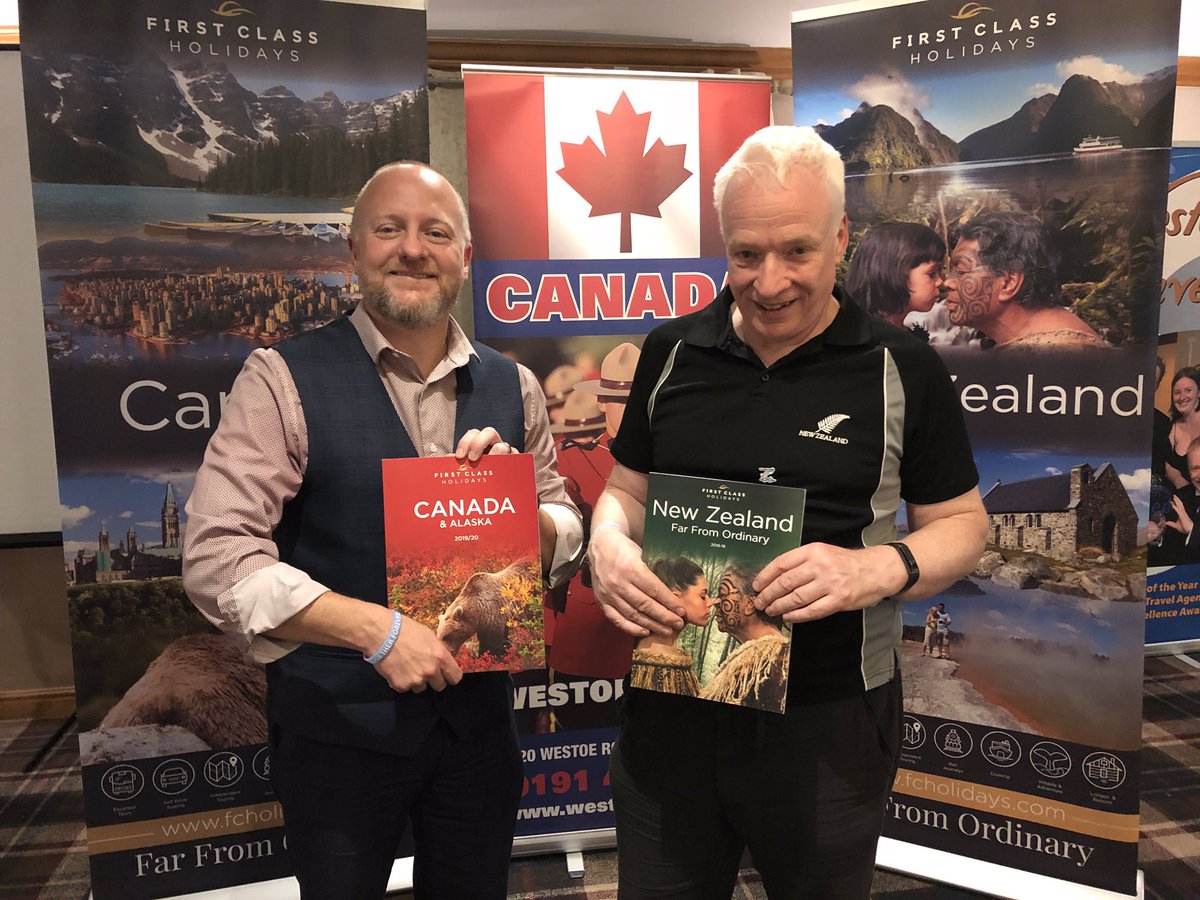 brettgraemew's tweet photo. Thank you to @Jonathan1stClas from #FirstClassHolidays for a brilliant presentation at the @westoetravel Canada and New Zealand evening and for supporting the @chloeandliam24t https://t.co/p9qs9Ye1vs