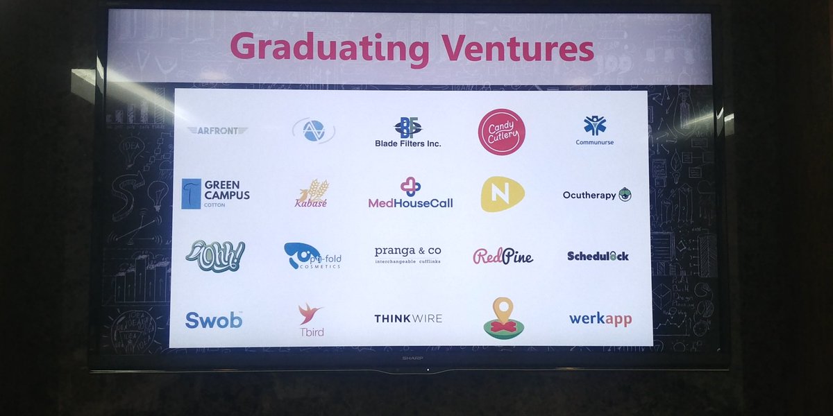 prangaco's tweet photo. It's #YULaunchDay18 for #AccelerateUp2018 from @LaunchYU_York tonight at @AirdBerlis Toronto! Pitches from #StartUps @CandyCutlery @SwobApp @medhousecal12 @thinkwire @tbird_app @Optifold @bladefilters @sekoukaba45 @WerkAppCo @TreasuredTeam @greencampuscoop & more! https://t.co/F4X8EyXDRD