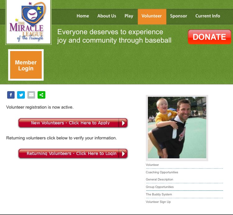 millbrookkey's tweet photo. Need service hours? Miracle League needs you to be a buddy this Saturday September 29th!! 😎⚾️
https://t.co/lMSpQhPgLj https://t.co/YAoriNjVsI