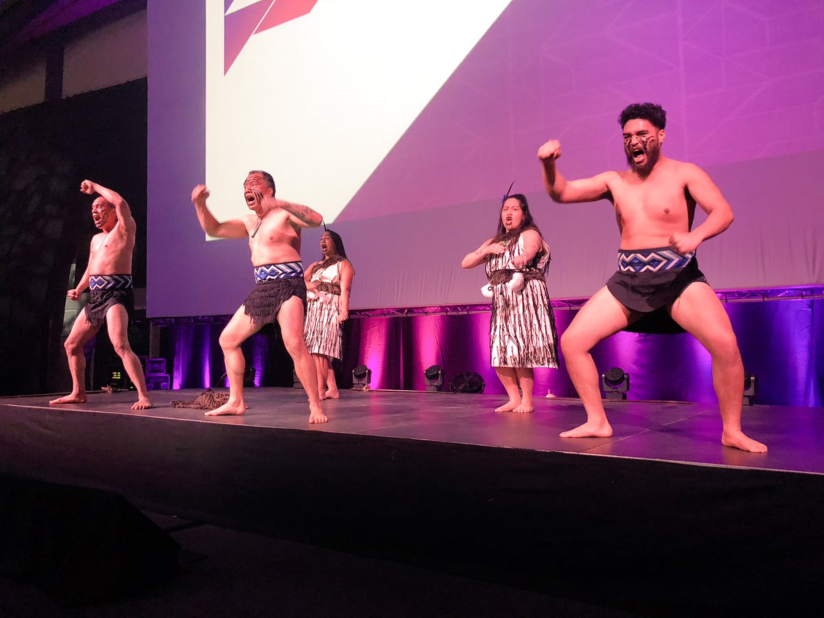 MYOB's tweet photo. 🇳🇿 WOW! What a welcome from the Queenstown Iwi! #MYOBPC https://t.co/8flzoRx9Hb