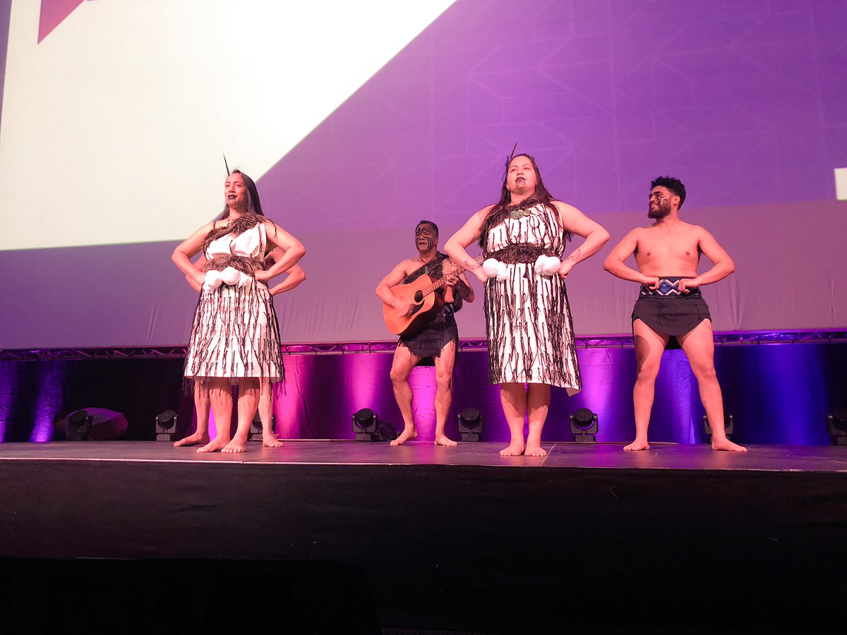 MYOB's tweet photo. 🇳🇿 WOW! What a welcome from the Queenstown Iwi! #MYOBPC https://t.co/8flzoRx9Hb