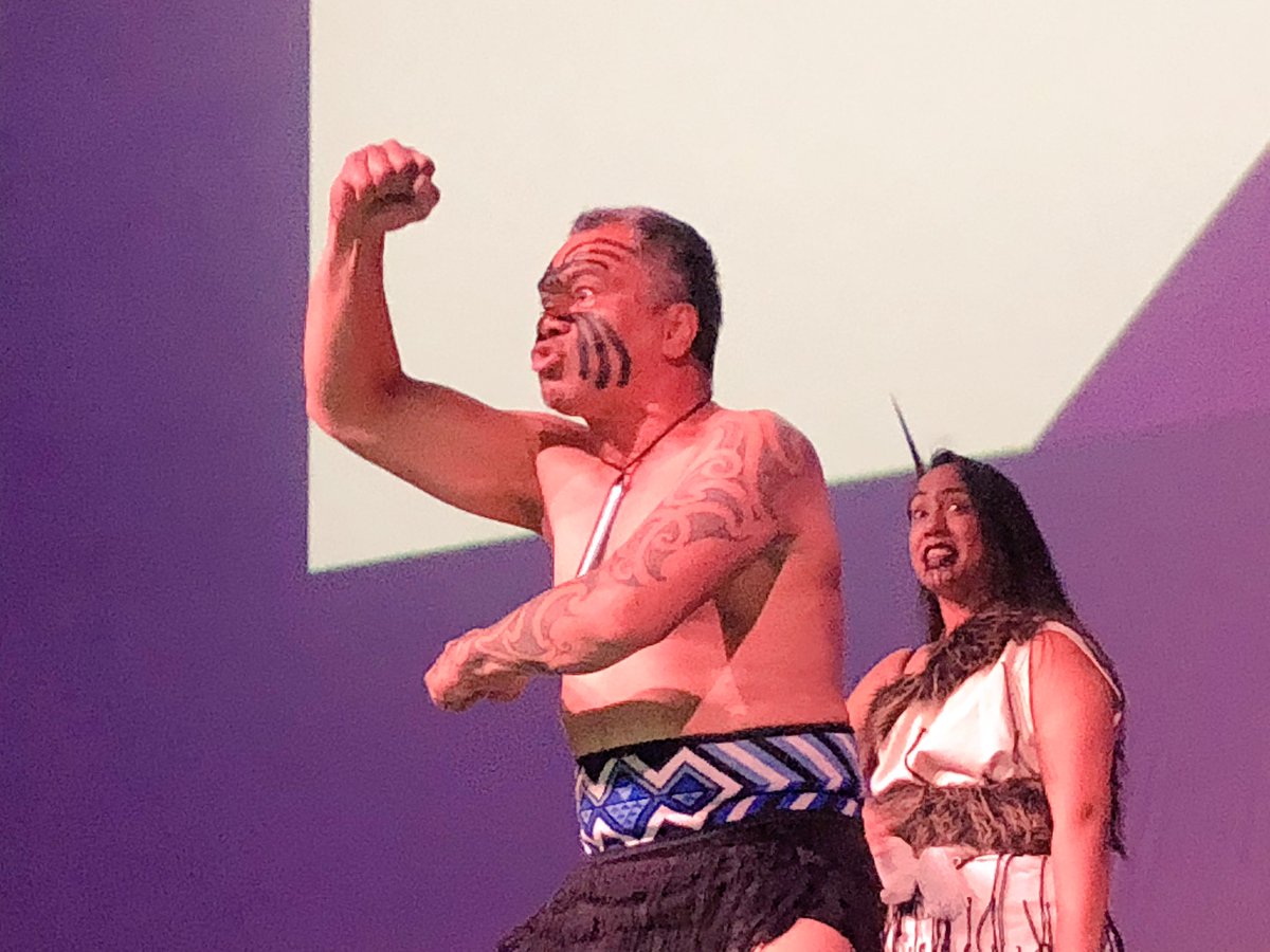 MYOB's tweet photo. 🇳🇿 WOW! What a welcome from the Queenstown Iwi! #MYOBPC https://t.co/8flzoRx9Hb