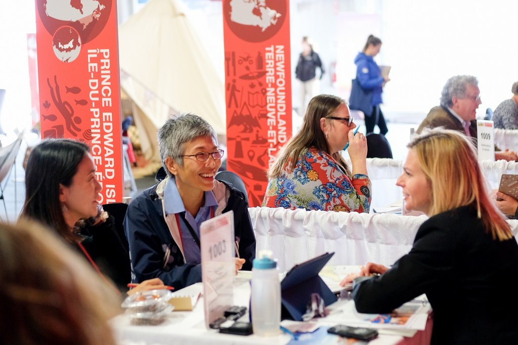 DestinationCAN's tweet photo. Our hosts @TravelAlbertaCo and @TourismCalgary will welcome over 400 delegates including almost 100 international travel media for #GoMedia2018 next week. Coverage from #GoMedia2017 reached over 850M travellers worldwide through online, print and broadcast channels. https://t.co/Un3DBR96X0