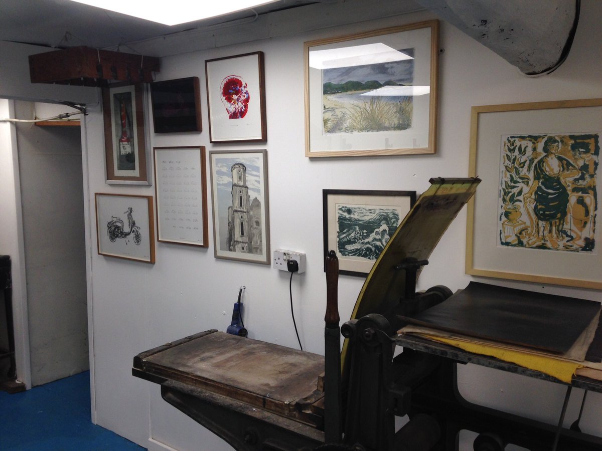 FPrintmakers's tweet image. Some our kit we use to make lovely prints!