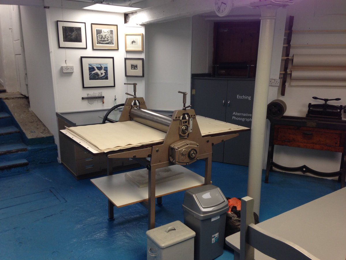 FPrintmakers's tweet image. Some our kit we use to make lovely prints!